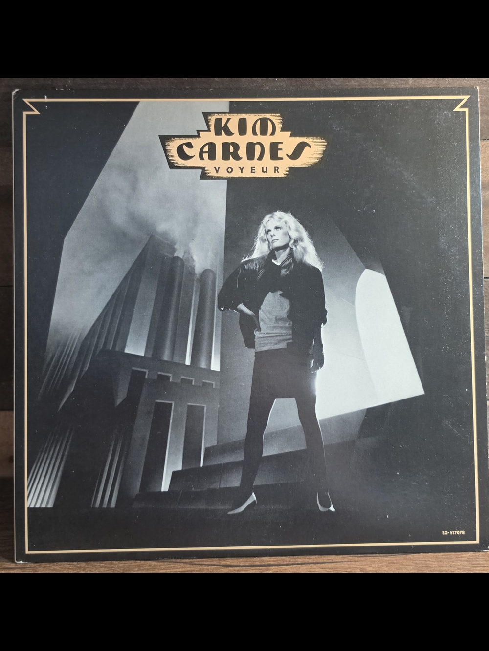 Kim Carnes Voyeur 1982 Vinyl Record ,VTG